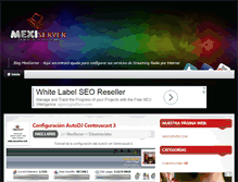 Tablet Screenshot of blog.mexiserver.com